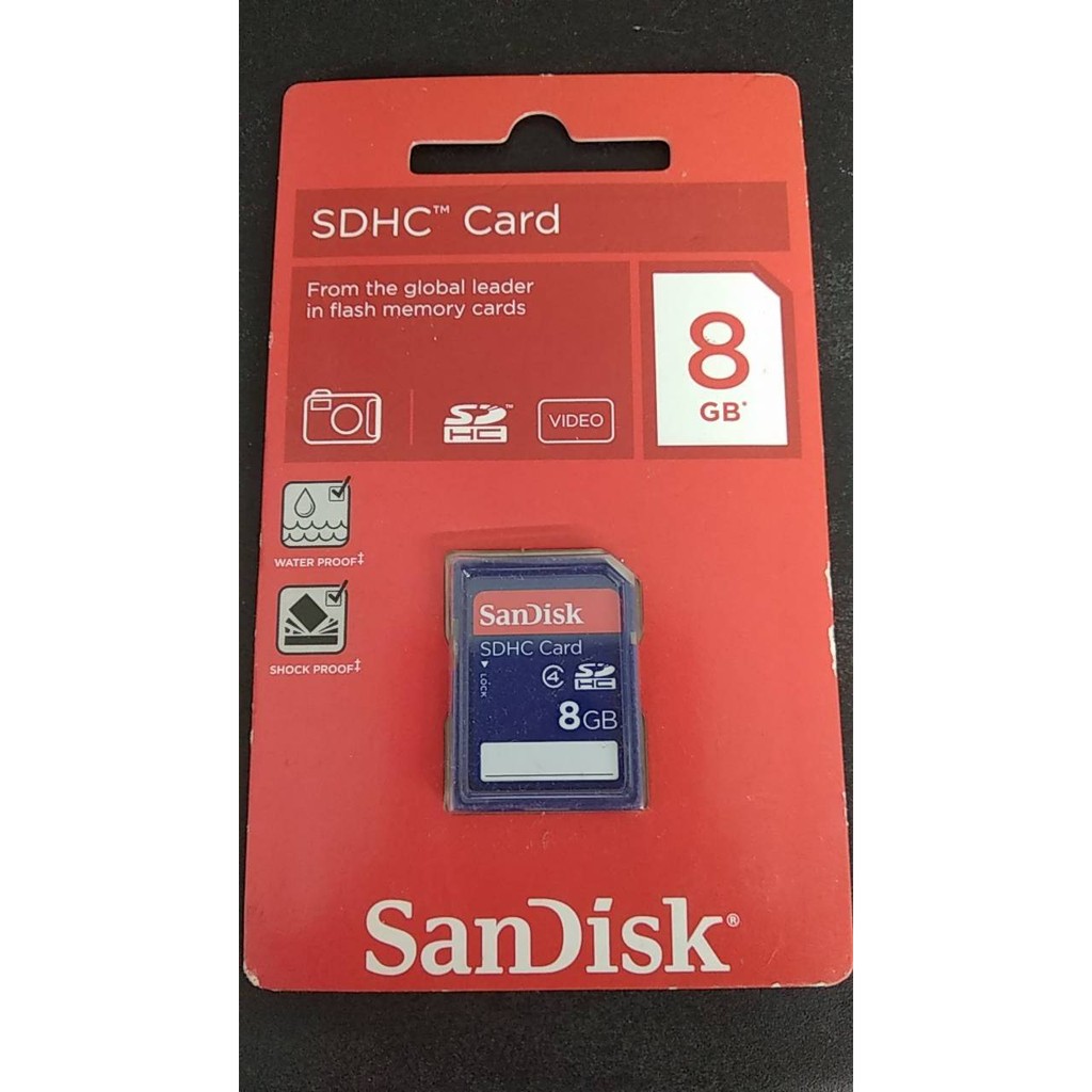 終身保固 SanDisk SDHC Card 8G SD 8GB Class4 記憶卡
