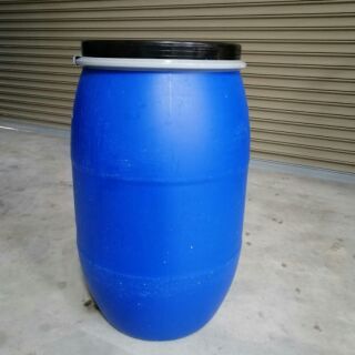 豐原！120L藍色塑膠桶 便宜 120L園藝種植花盆花桶回收桶肥料桶油漆桶垃圾桶空桶耐酸鹼桶蓄水桶垃圾桶