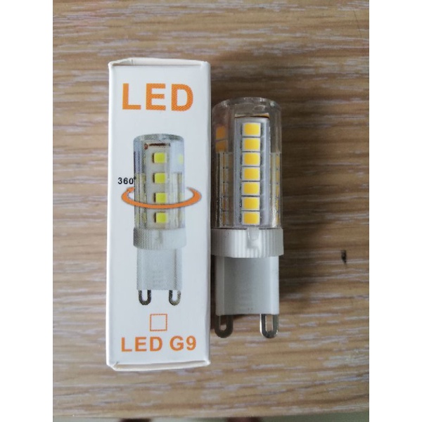 買10送1 G9Led 燈泡 G9Led5W G9豆泡 110V/220V通用 全電壓  水晶燈  吊燈  吸頂燈 壁燈