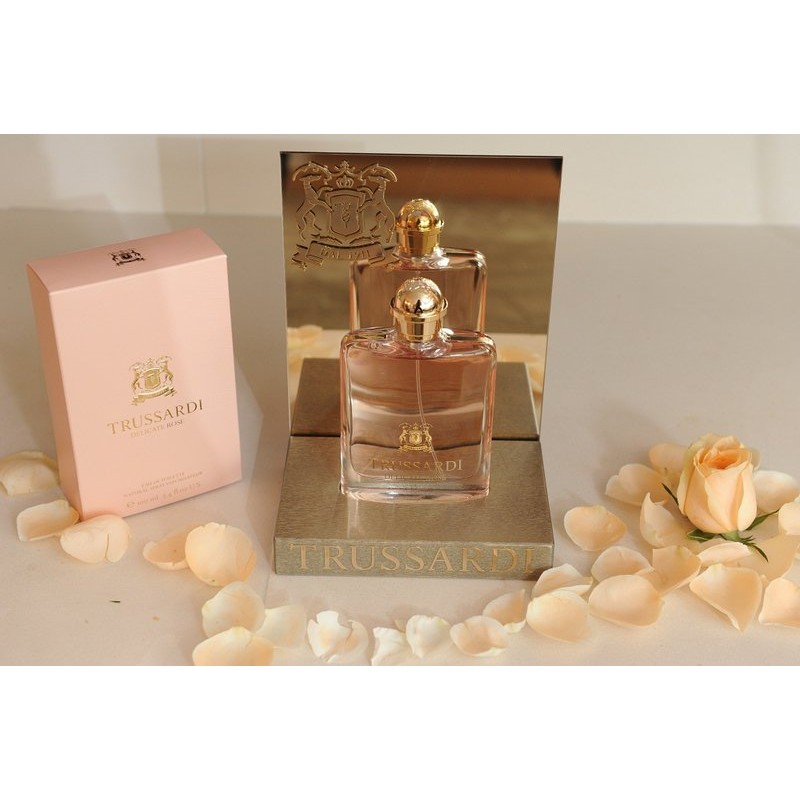 TRUSSARDI DELICATE ROSE 晶漾玫瑰女性淡香水 100ml