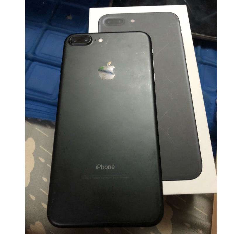 Apple iphone7 plus 128g 消光黑 九成新