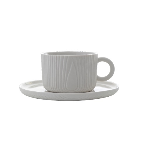 【TOAST】MU 咖啡杯盤組(灰/白)《拾光玻璃》水杯 茶杯 瓷杯 白瓷