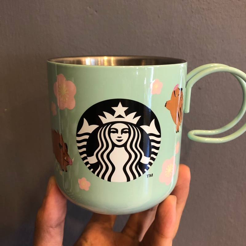 日本連線代購 Starbucks 星巴克 日本豬年限定 保溫杯 355ml