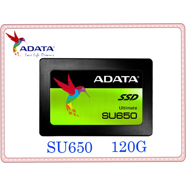 促銷 附發票 威剛 SU650 120G 240G 480G SATA3 2.5吋 固態硬碟 220S BX500