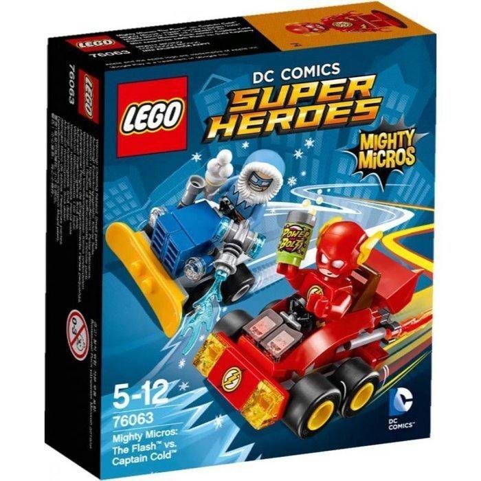 [玩樂高手附發票]公司貨 樂高 LEGO 76063 The Flash vs. Captain Cold