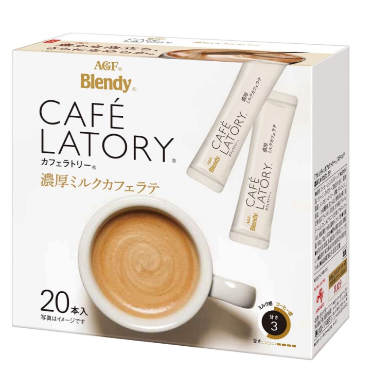 【現貨】日本進口 AGF Blendy Cafe Latory 濃厚牛奶 咖啡拿鐵 20入 咖啡