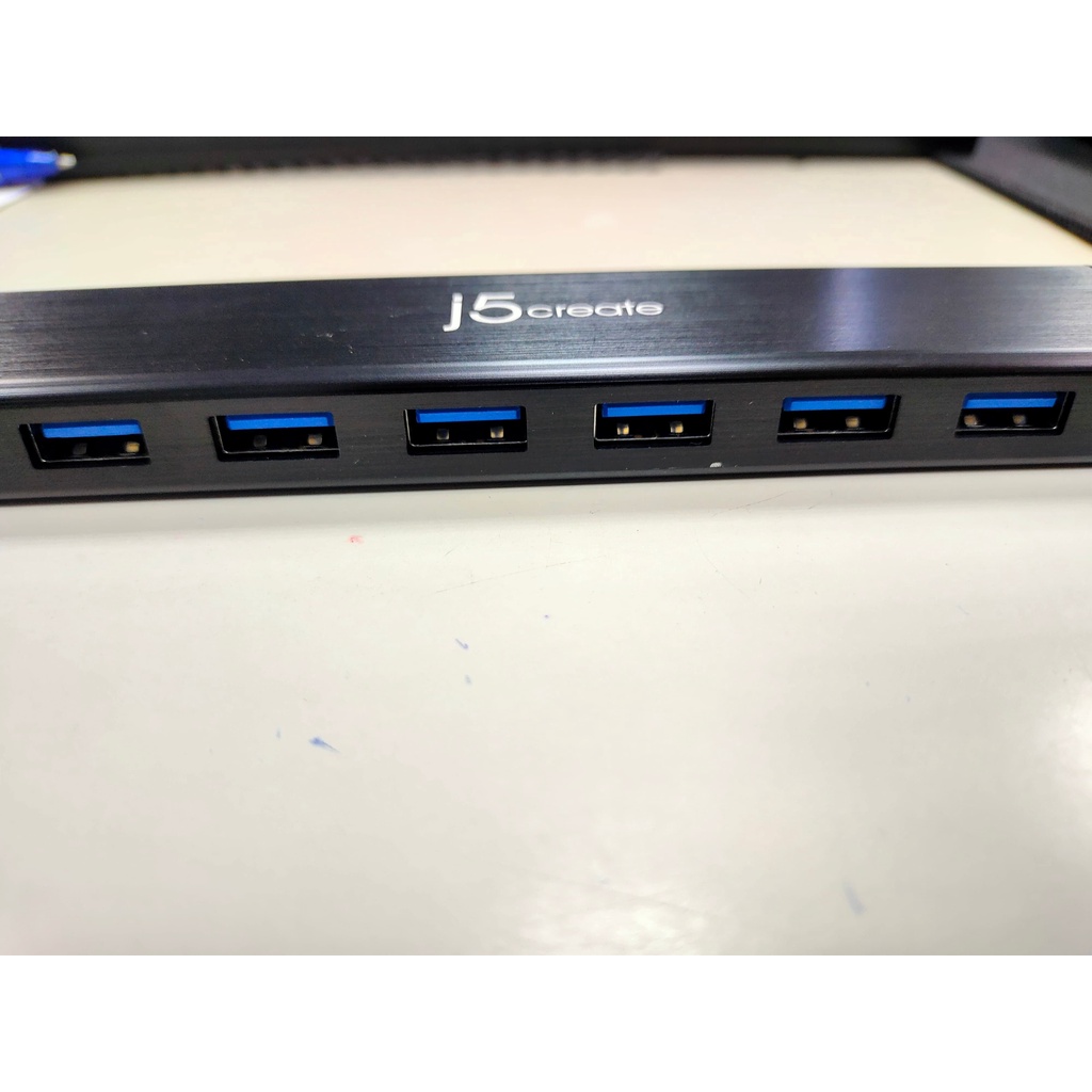【全冠】J5create  USB 3.0 HUB 高速 7埠 USB集線器 7port 獨立變壓器供電(VN4819)