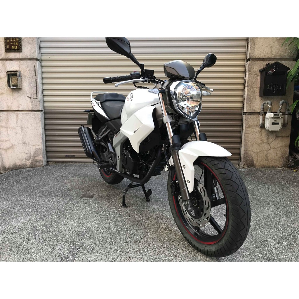 【幽浮二手機車】KYMCO 酷龍 150 街跑 NK龍 全車翻新 白色 2016年【999元牽車專案開跑 】