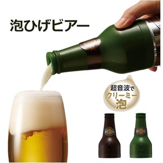 ❈花子日貨❈日本 DOSHISHA 攜帶式 超音波 啤酒 起泡機