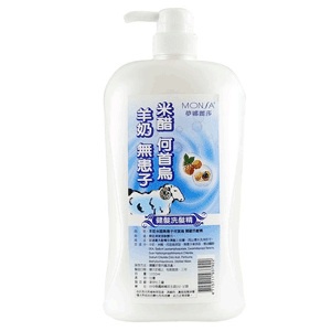 【nature_market】夢娜麗莎 MONSA 羊奶‧米醋‧無患子‧何首烏健髮洗髮精 1000ml 徹底清潔髒污