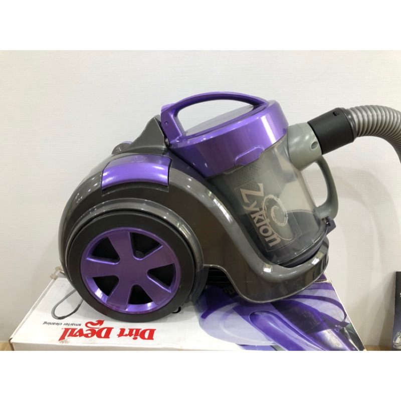 《二手》九成新 Dirt devil ZH01紫色第三代旋風吸塵器