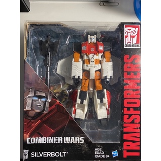 孩之寶 變形金剛世代系列巡弋戰將W2 COMBINER WARS SILIVERBOLT 銀箭 太空梭