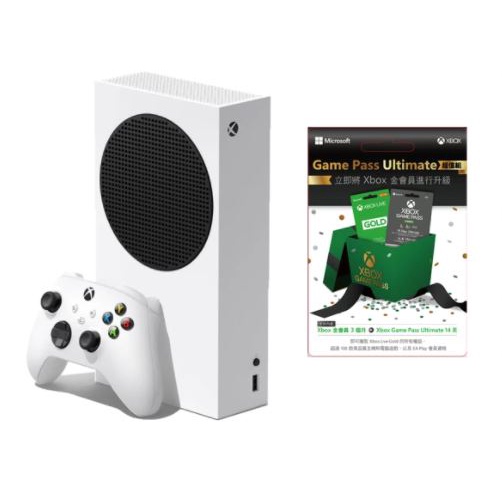 【尾牙抽中】微軟Xbox Series S 512GB 遊戲主機 + Xbox 金會員升級超值組 免運費 歡迎面交自取