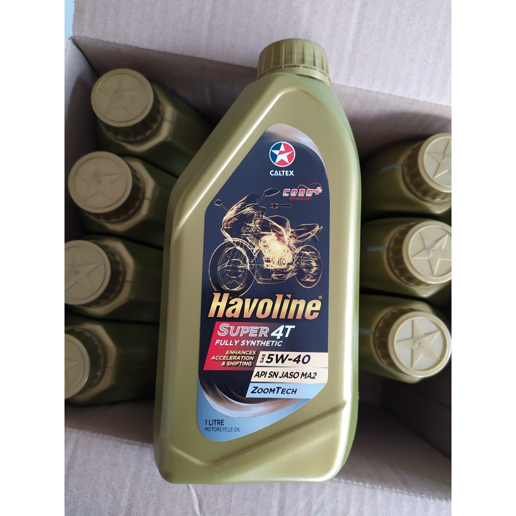 【油夠讚2店】雪佛龍 Chevron CALTEX 金富力 Havoline® 全合成機油 5W40 JASO MA2