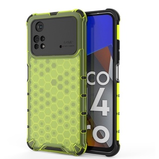 XIAOMI MI Redmi 10C 10A 9C K40S Pro 護甲蜂窩手機殼適用於小米米 POCO M4 X4