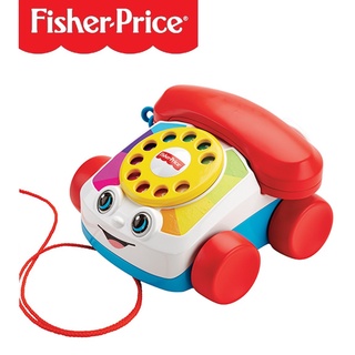 【小童話親子嚴選】 美國 fisher price 費雪 費雪經典可愛電話 益智玩具