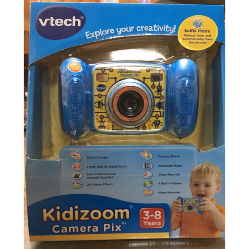 全新藍色VTech kidizoom Camera pix 防摔 兒童 數位相機