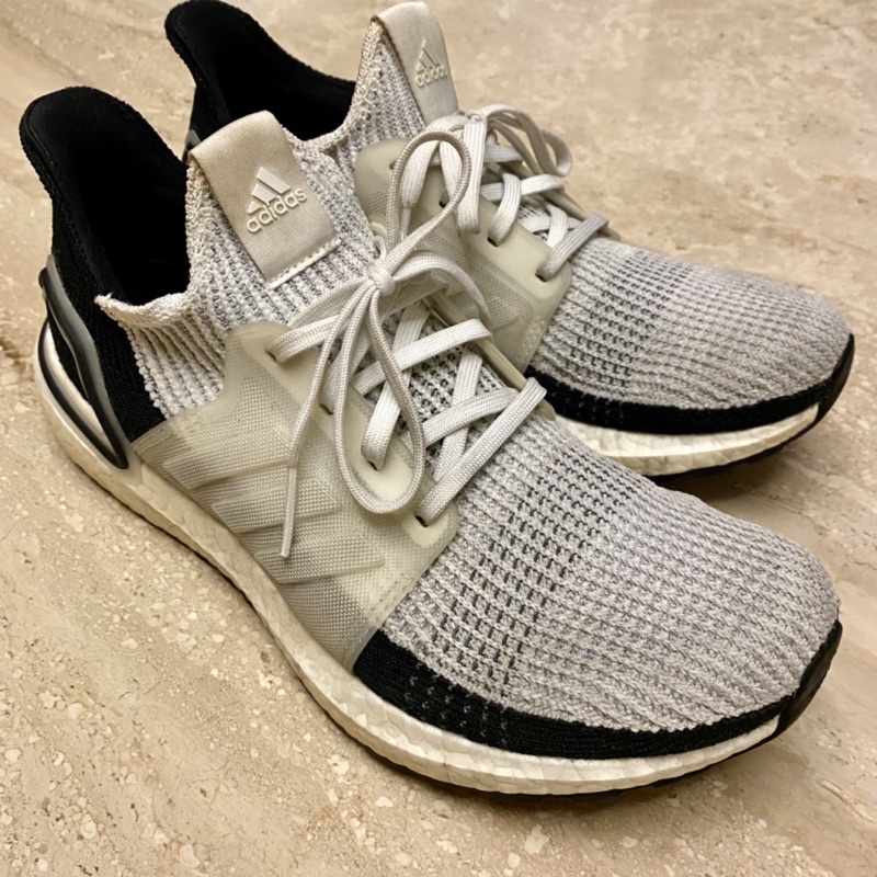 ADIDAS ULTRA BOOST 19 黑白 馬牌底 OREO 針織 黑白熊貓 #9