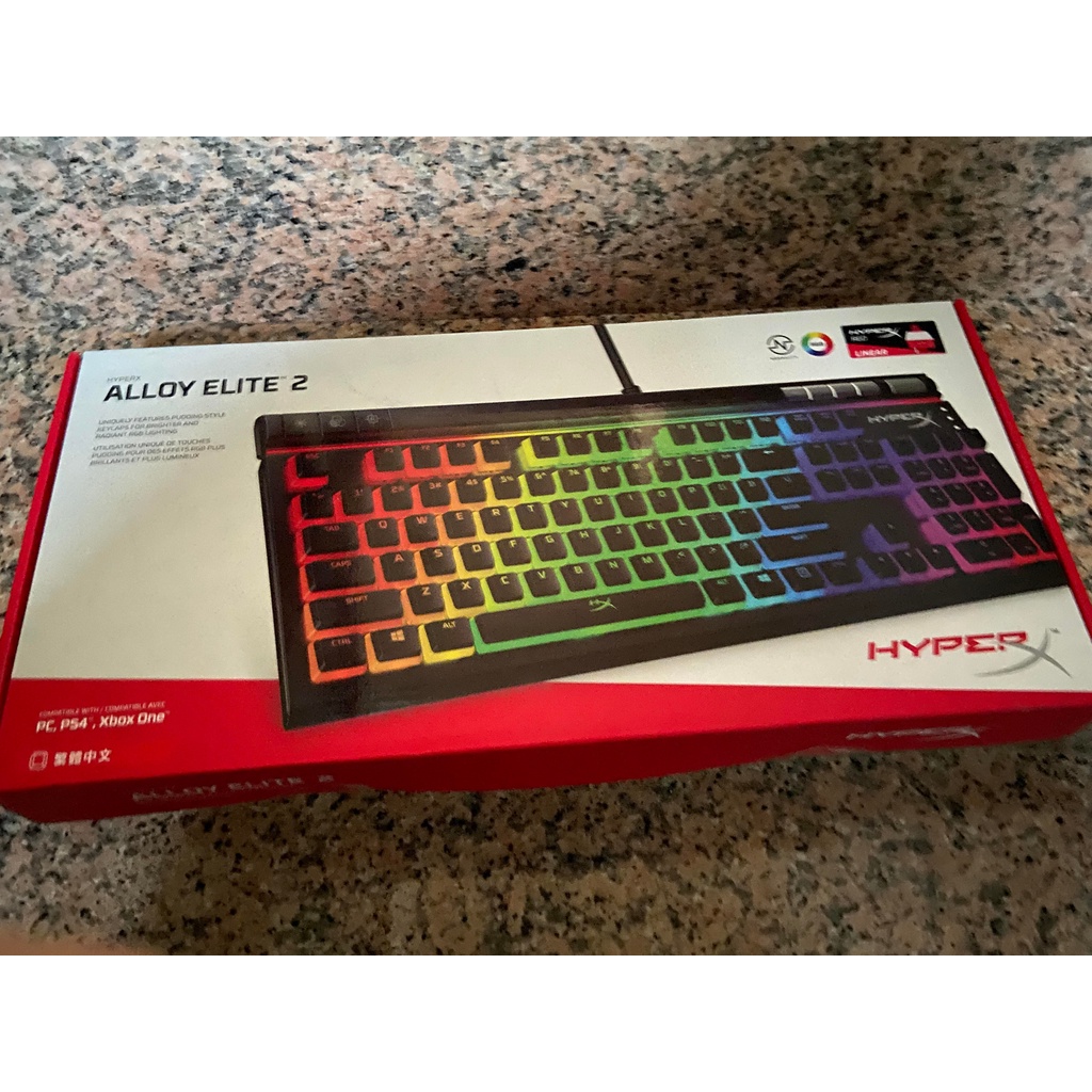 Hyperx Alloy Elite2 紅軸機械式式鍵盤