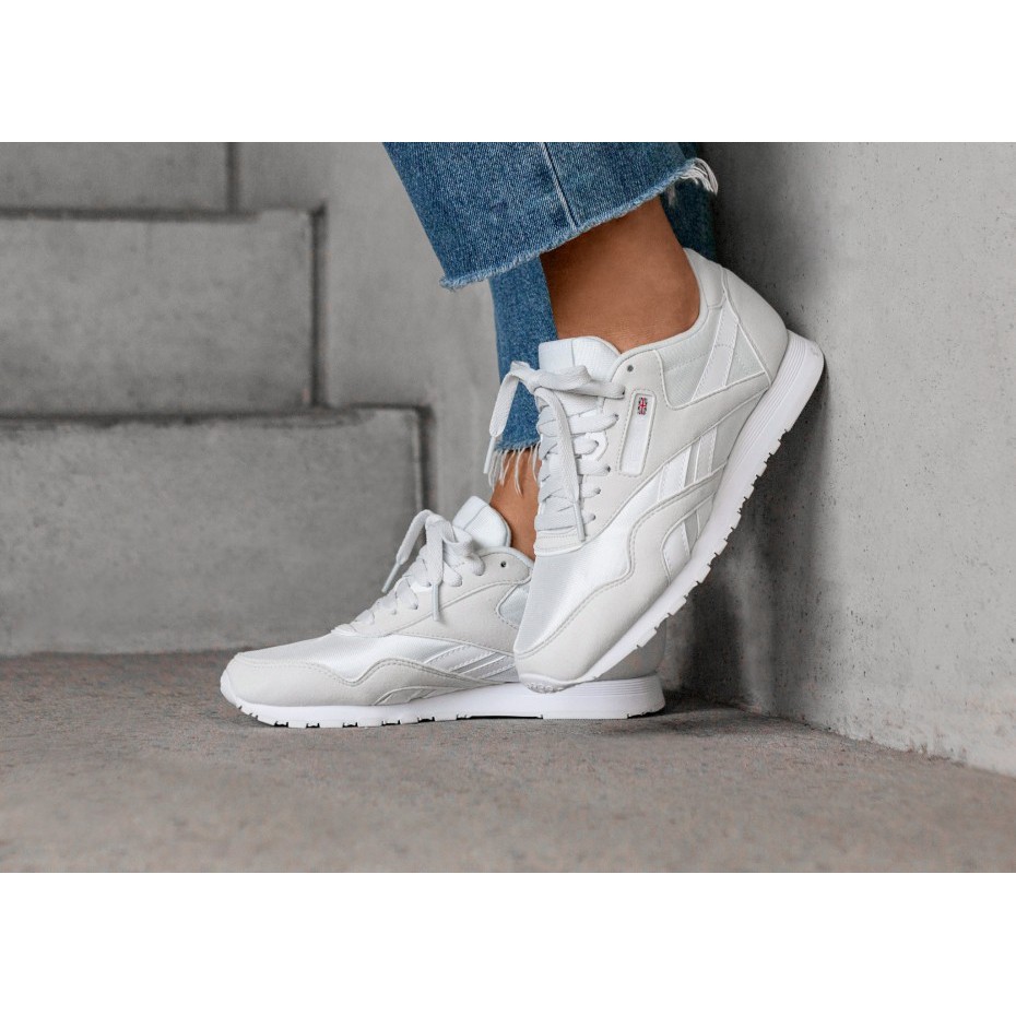 2019 五月REEBOK CL NYLON COLOR 復古運動鞋米白CN7448 | 蝦皮購物