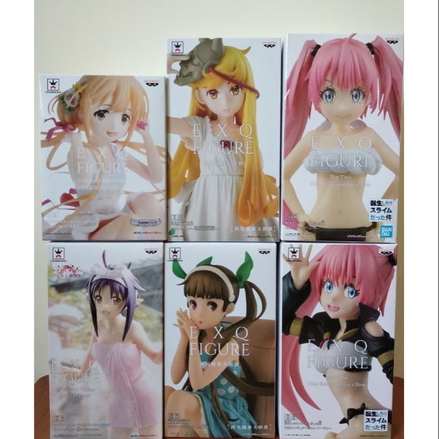 日版 EXQ 雙葉杏 忍野忍 蜜莉姆 莉法 八九寺真宵