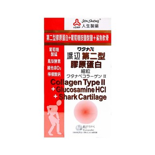 ❤人生製藥 渡邊第二型膠原蛋白細粒❤ 100g/瓶