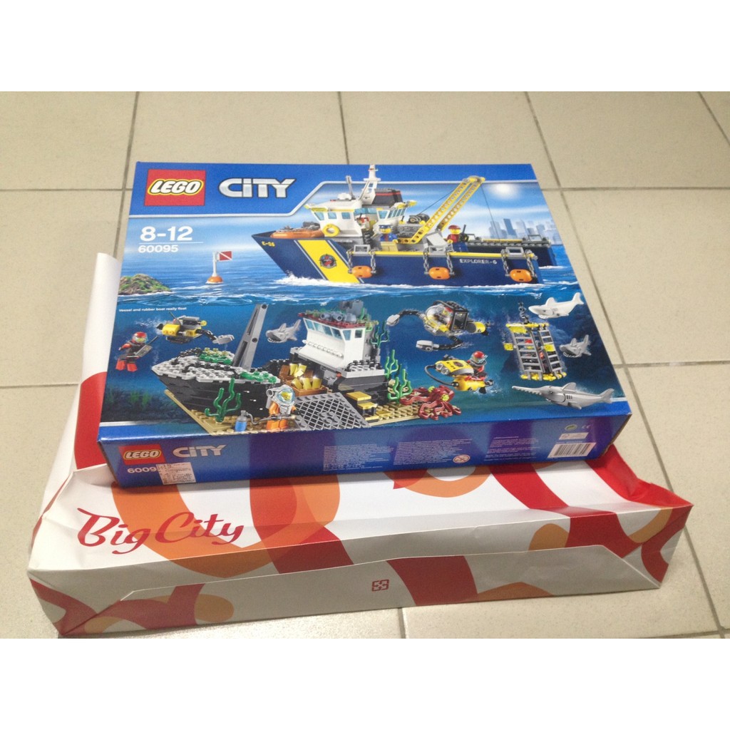 樂高 LEGO 60095 城市系列 深海探險探勘船(含運費)