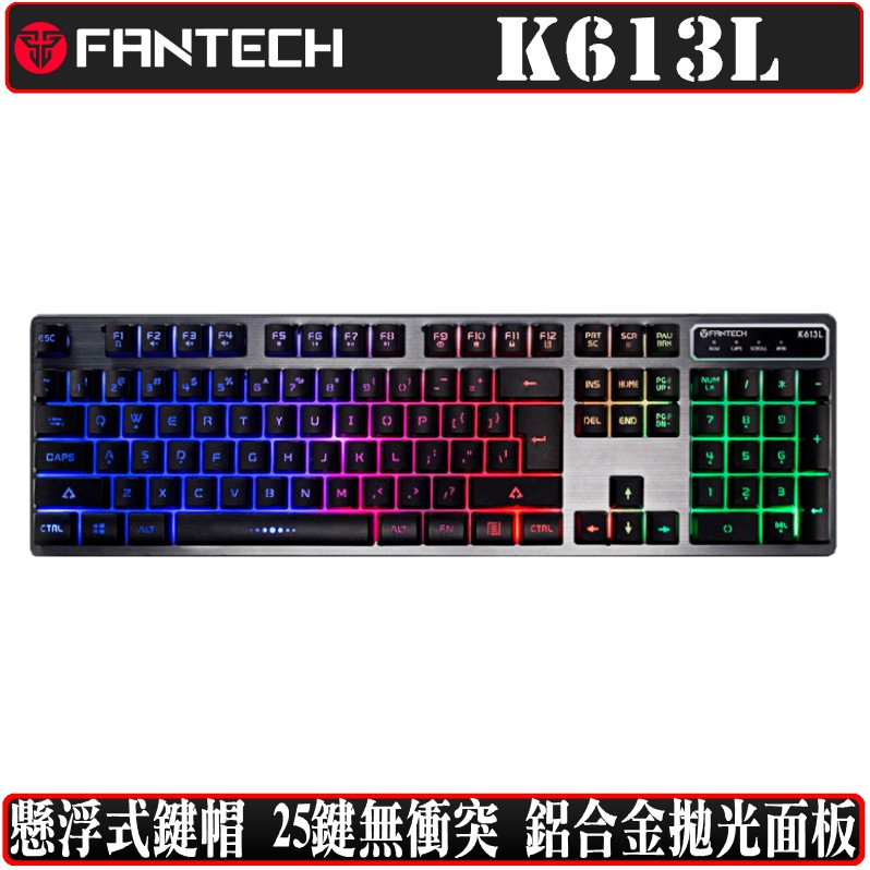 FANTECH K613L 鍵盤 電競 薄膜式
