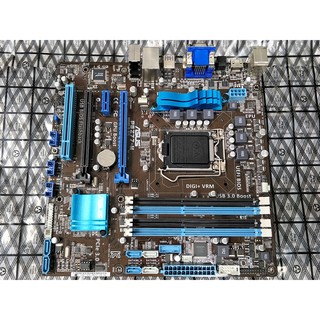 台灣出貨 支援NVMe SSD ASUS 華碩 P8Z77-M Z77 1155 DDR3 M-ATX 主機板 保三個月