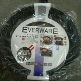 英國 EVERWARE 31/34/37CM 手工鑄鐵多功能不沾鍋/平底鍋(鐵鏟專用) 真俗五金賣場