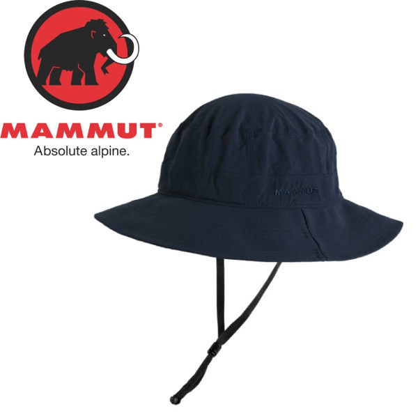 【MAMMUT 瑞士 Runbold Hat《海洋藍》】1191-04611/抗UV漁夫帽/遮陽帽/防曬帽/悠遊山水