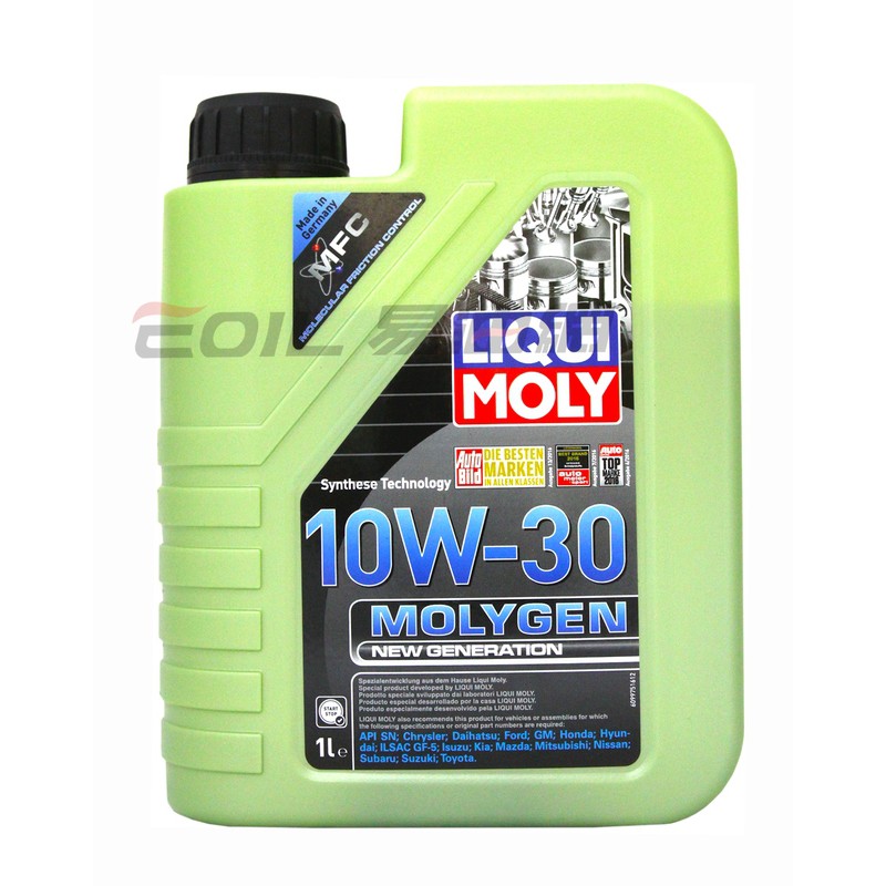 【易油網】LIQUI MOLY 10W30 MOLYGEN 液態鉬 機油 #9975