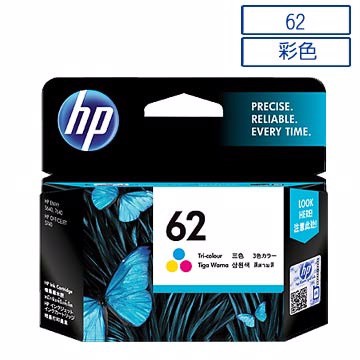 HP C2P06AA NO.62 原廠彩色墨水匣