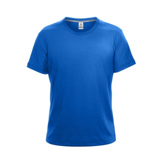 HODARLA ZERO DRY男機能排汗棉短袖T恤(台灣製 抗UV 反光 上衣 慢跑 寶藍