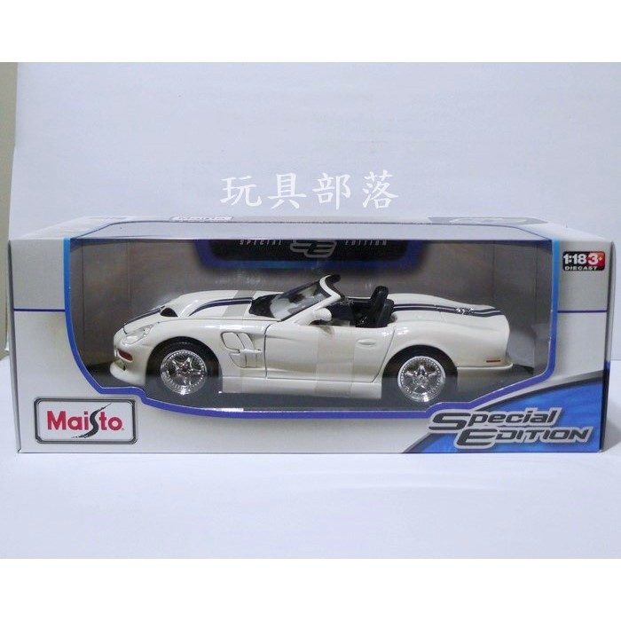 *玩具部落*Maisto 合金 模型車 1:18 1/18 超跑 Shelby Series One 白 特價791元