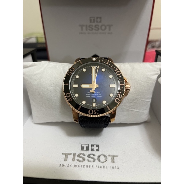 TISSOT 天梭 Seastar 海洋之星潛水機械錶 (T1204073704100)
