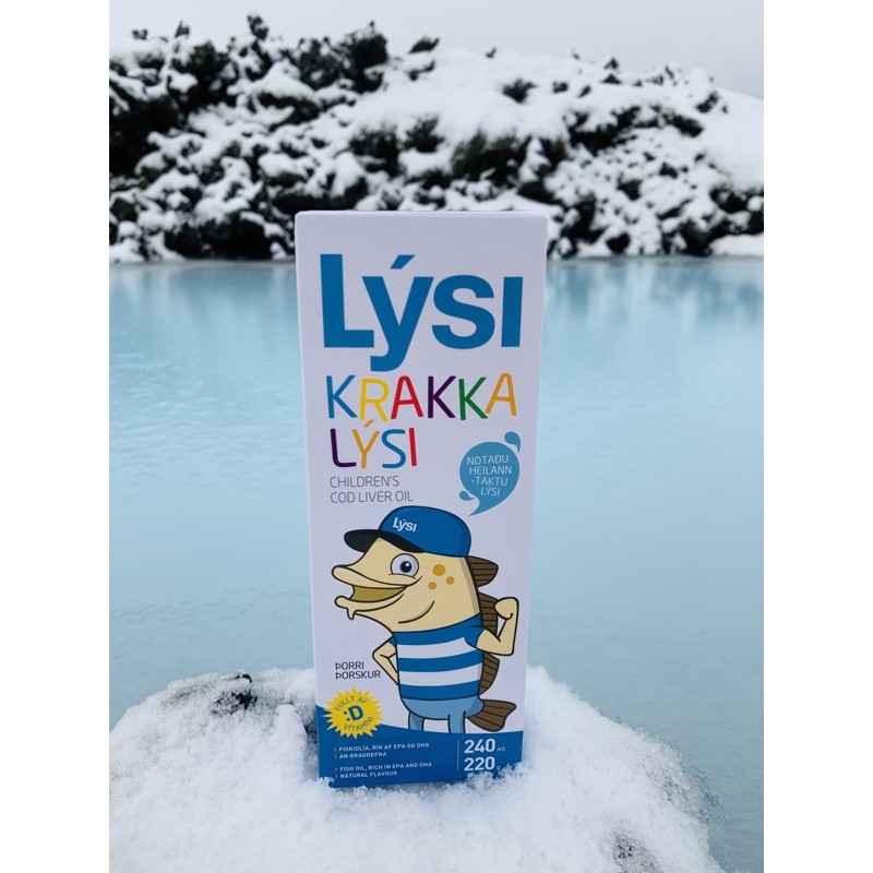 冰島代購🇮🇸孕婦、兒童專用液體魚油 240ml 現貨