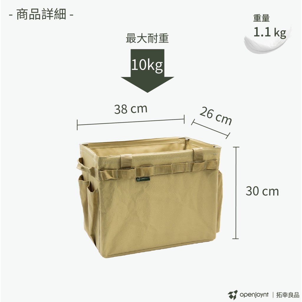 【袋袋相傳】摺疊帆布工具袋 BY LOWDEN/台灣製+不鏽鋼材