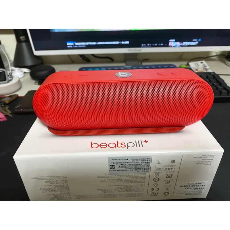 紅色 Beats Pill+ 立體聲藍牙揚聲器