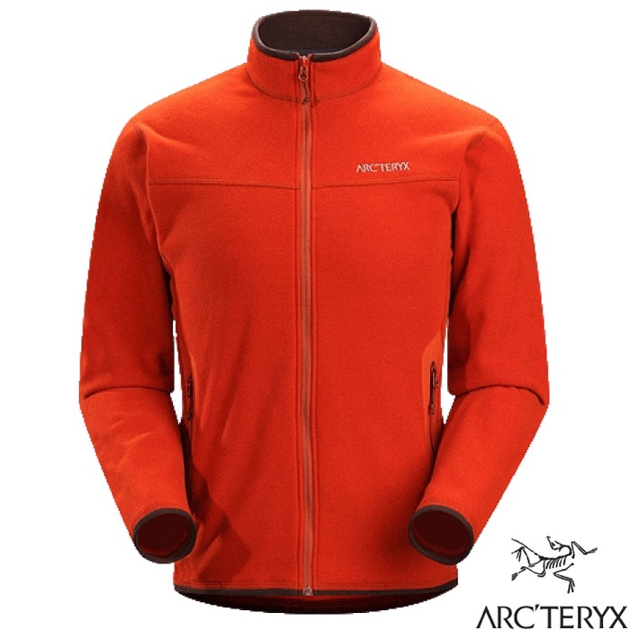 【ARCTERYX 始祖鳥】男款保暖防風刷毛外套 Polartec Apache / 特價85折》/ 鐵紅_8143