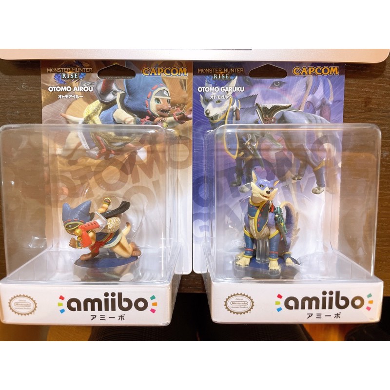 魔物獵人 艾路貓/加爾克 amiibo NFC switch NS