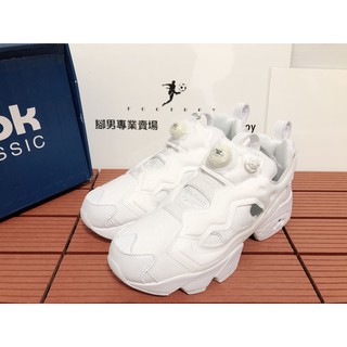 【公司貨】REEBOK INSTA PUMP FURY X ATMOS 白色 全白 白魂 周杰倫 V63458