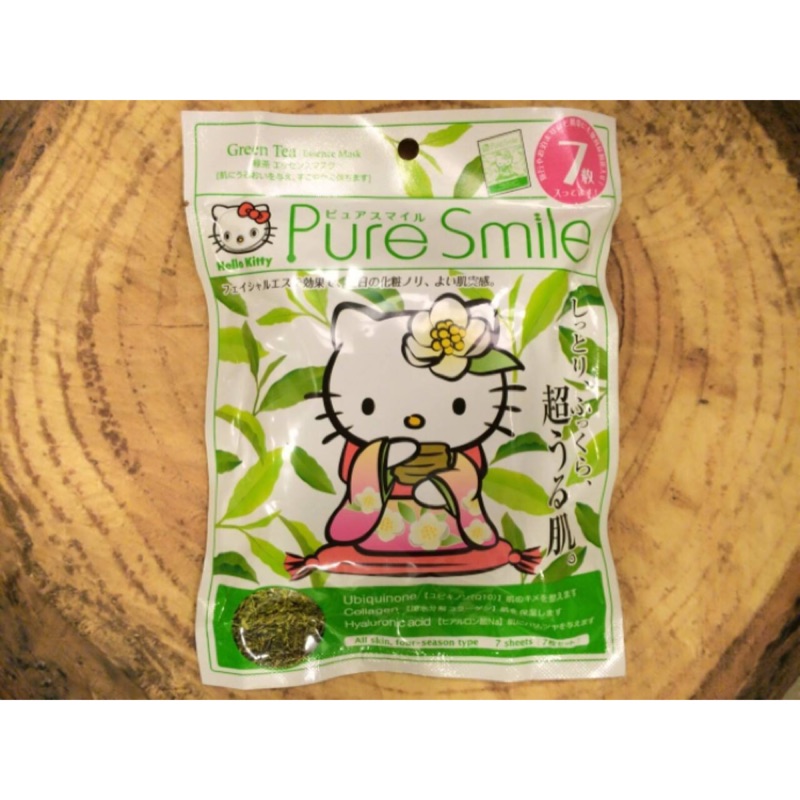 日本連線代購日本製原裝 Pure Smile × Hello Kitty 保濕修護面膜