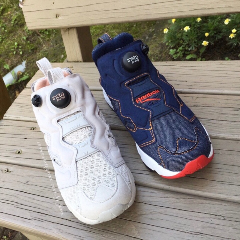 【現貨】日本代購 🇯🇵 Reebok Insta Pump Fury 限量 單寧 聯名款 運動 休閒鞋