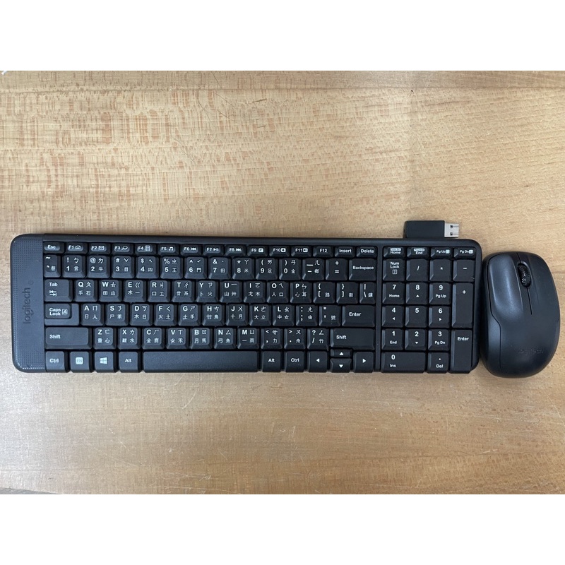 羅技 無線鍵盤滑鼠組 MK220
