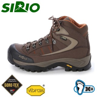 【SIRIO 日本 男 GORE-TEX 中筒登山鞋《咖啡》】PF302/健行/登山鞋/休閒鞋/運動鞋/悠遊山水