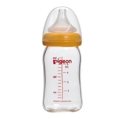貝親 PIGEON  寬口母乳實感玻璃奶瓶 160ml