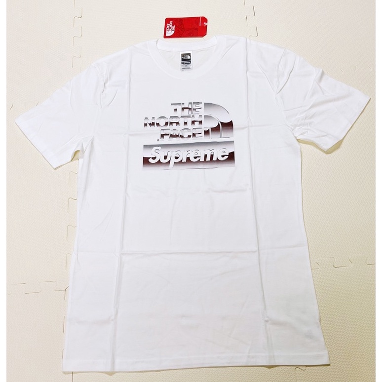 星塵滑板店 Supreme X The North Face 短袖t恤 M號 蝦皮購物