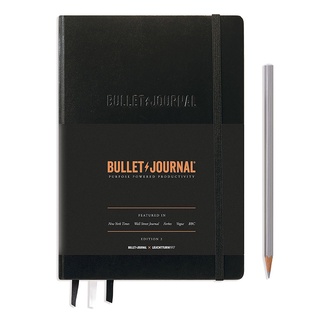 德國𝐋𝐄𝐔𝐂𝐇𝐓𝐓𝐔𝐑𝐌𝟏𝟗𝟏𝟕 Bullet Journal 子彈日記／子彈筆記本 A5／硬皮／黑／點狀／第二代