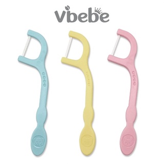 Vibebe 兒童安全牙線棒 30支入 /彩色牙線棒 (臺灣製造)